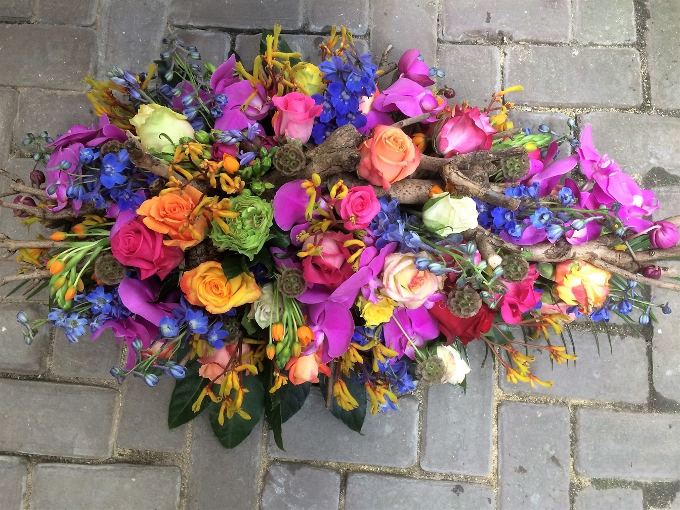 Rouwstuk Uitbundig & Sterk